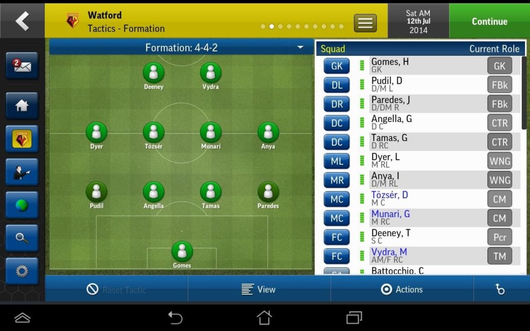 Test [PG] : Football Manager Handheld